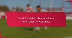 Read more about the article 3-1-4-2 Formācija: Uzbrukuma forma, Aizsardzības forma, Elastība