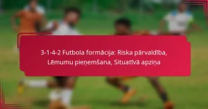 Read more about the article 3-1-4-2 Futbola formācija: Riska pārvaldība, Lēmumu pieņemšana, Situatīvā apziņa