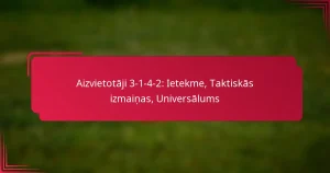 Read more about the article Aizvietotāji 3-1-4-2: Ietekme, Taktiskās izmaiņas, Universālums