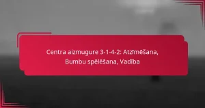 Read more about the article Centra aizmugure 3-1-4-2: Atzīmēšana, Bumbu spēlēšana, Vadība