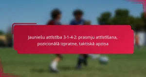 Read more about the article Jauniešu attīstība 3-1-4-2: prasmju attīstīšana, pozicionālā izpratne, taktiskā apziņa