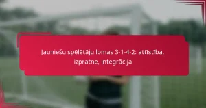 Read more about the article Jauniešu spēlētāju lomas 3-1-4-2: attīstība, izpratne, integrācija