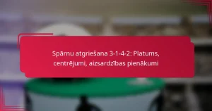Read more about the article Spārnu atgriešana 3-1-4-2: Platums, centrējumi, aizsardzības pienākumi